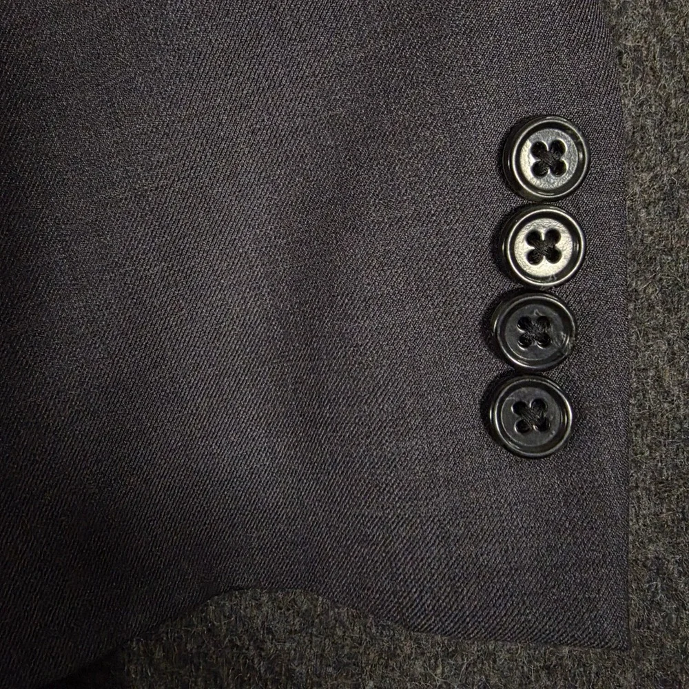 Joseph Abboud Mens Charcoal Gray Wool Blazer Sport Coat Jacket Size 40R‎